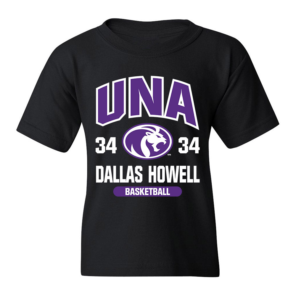 North Alabama - NCAA Men's Basketball : Dallas Howell - Youth T-Shirt Classic Fashion Shersey