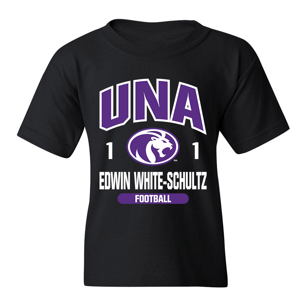 North Alabama - NCAA Football : Edwin White-Schultz - Youth T-Shirt Classic Fashion Shersey