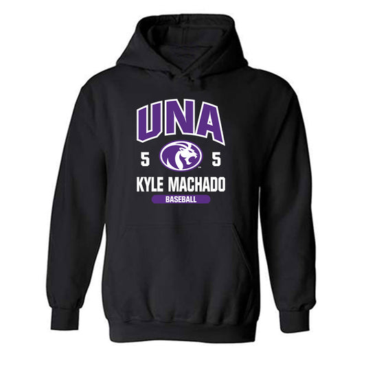 North Alabama - NCAA Baseball : Kyle Machado - Hooded Sweatshirt Classic Fashion Shersey
