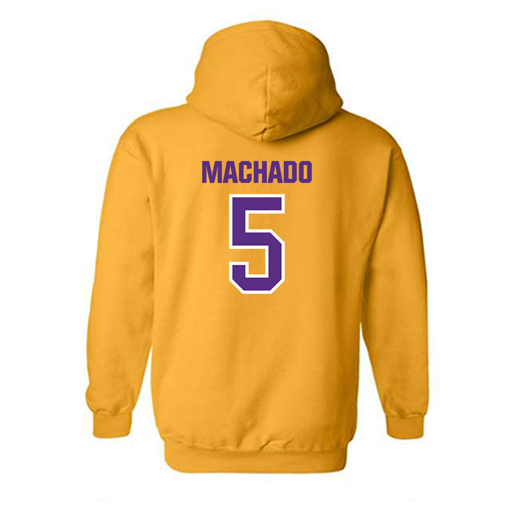 North Alabama - NCAA Baseball : Kyle Machado - Hooded Sweatshirt Classic Shersey