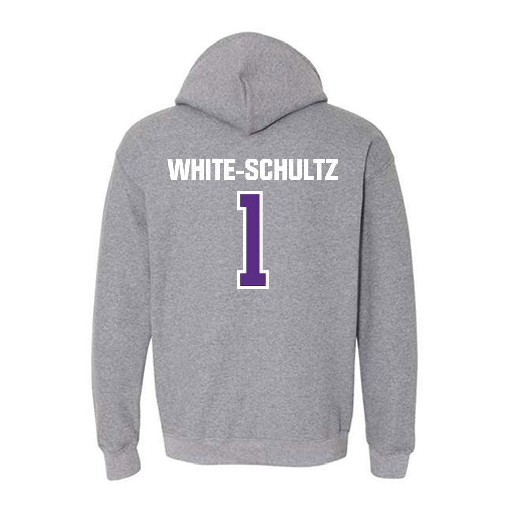 North Alabama - NCAA Football : Edwin White-Schultz - Hooded Sweatshirt Classic Shersey