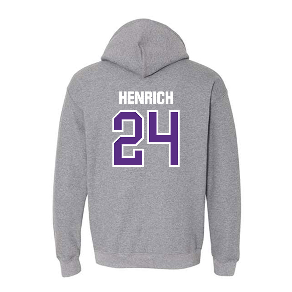 North Alabama - NCAA Baseball : Kevin Henrich - Hooded Sweatshirt Classic Shersey