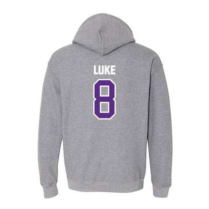 North Alabama - NCAA Football : Justin Luke - Hooded Sweatshirt Classic Shersey