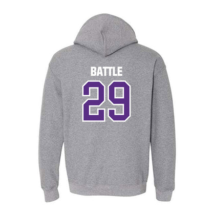 North Alabama - NCAA Baseball : Justin Battle - Hooded Sweatshirt Classic Shersey