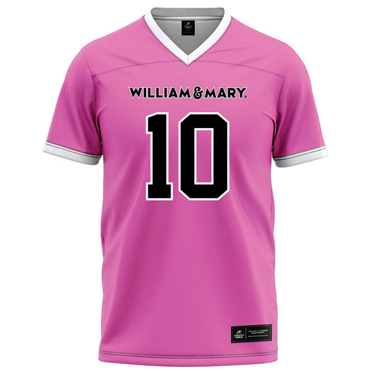 William & Mary - NCAA Football : Josh Guilford - Pink Fashion Jersey