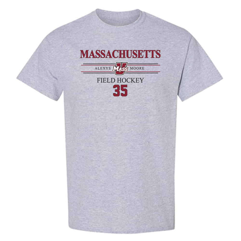 UMass - NCAA Women's Field Hockey : Alexys Moore - T-Shirt Classic Fashion Shersey