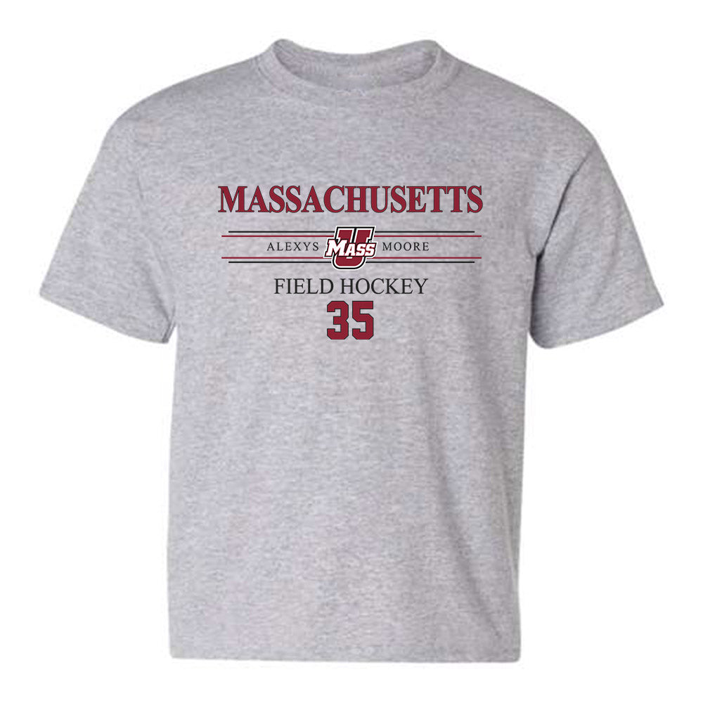 UMass - NCAA Women's Field Hockey : Alexys Moore - Youth T-Shirt Classic Fashion Shersey