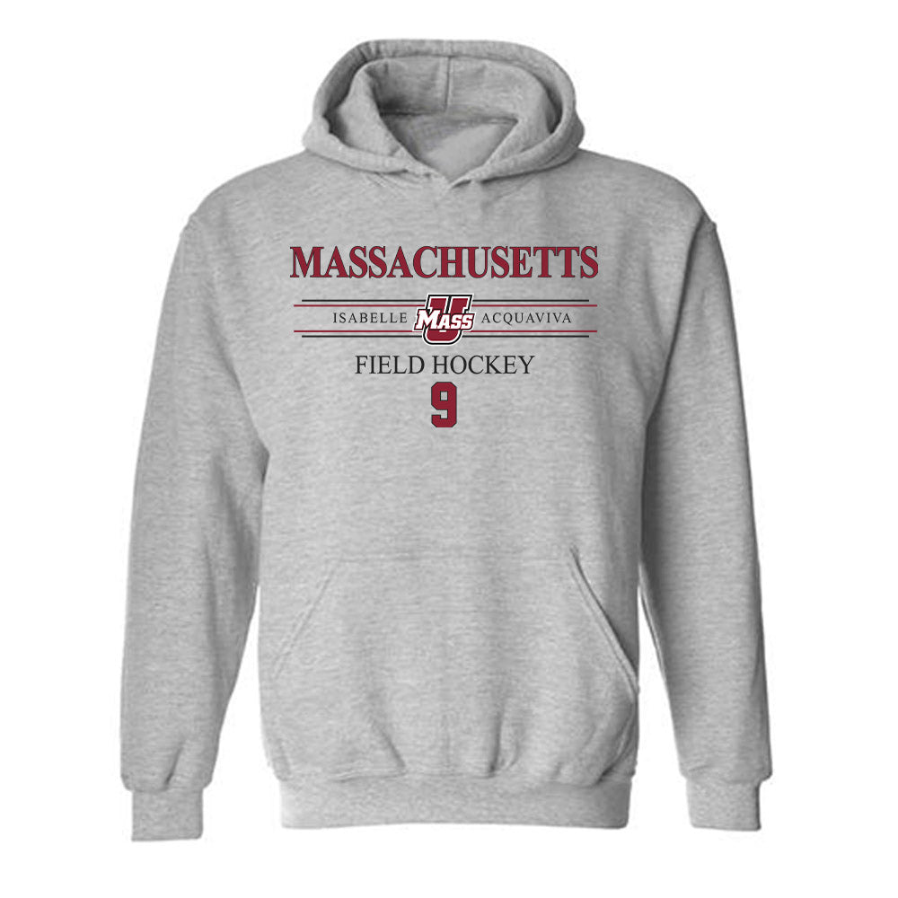 UMass - NCAA Women's Field Hockey : Isabelle Acquaviva - Hooded Sweatshirt Classic Fashion Shersey