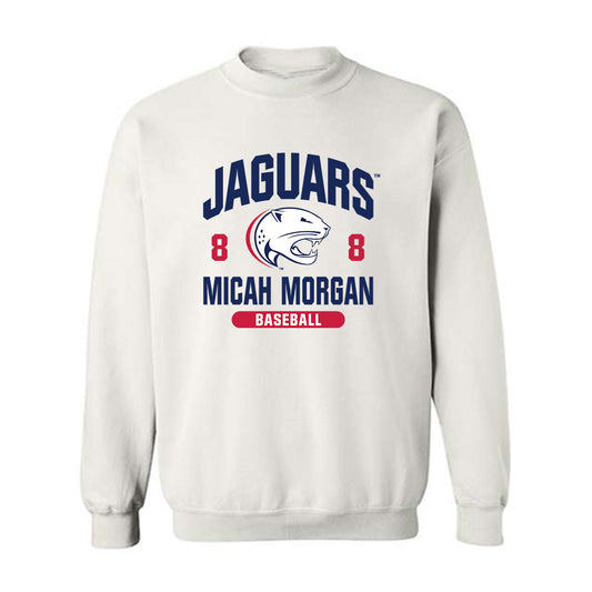 South Alabama - NCAA Baseball : Micah Morgan - Crewneck Sweatshirt Classic Fashion Shersey