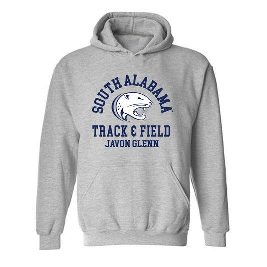 South Alabama - NCAA Men's Track & Field (Outdoor) : Javon Glenn - Hooded Sweatshirt Classic Fashion Shersey