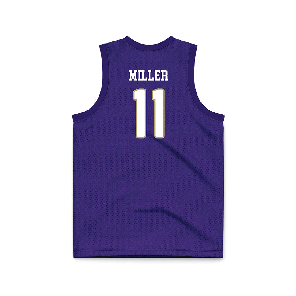 JMU - NCAA Women's Basketball : Carole Miller - Basketball Jersey Purple