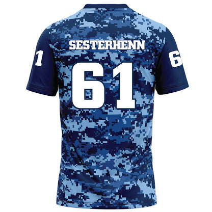 UTC - NCAA Football : Peter Sesterhenn - Football Jersey Navy Blue Camo