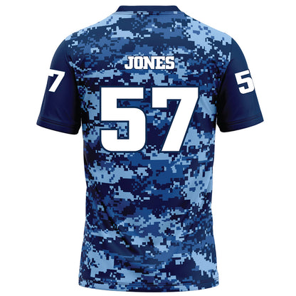UTC - NCAA Football : Jamarr Jones - Football Jersey Navy Blue Camo