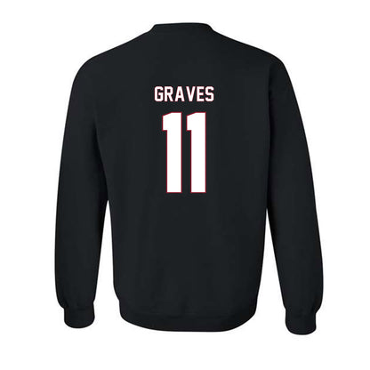 NCCU - NCAA Softball : Makiya Graves - Crewneck Sweatshirt Replica Shersey