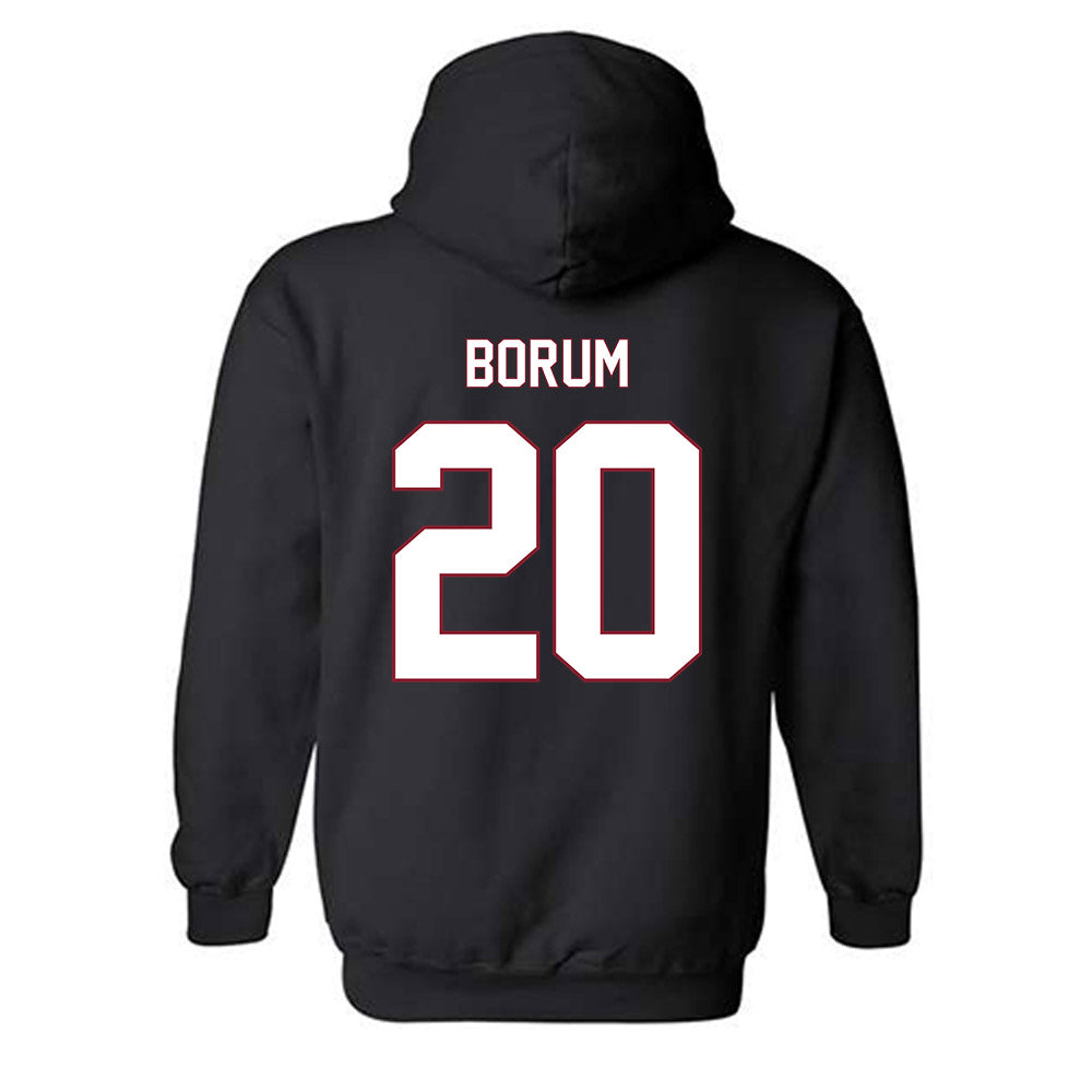 NCCU - NCAA Softball : Kia Borum - Hooded Sweatshirt Replica Shersey