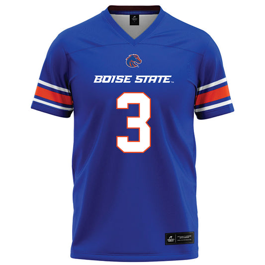 Boise State - NCAA Football : Latrell Caples - Football Jersey Blue