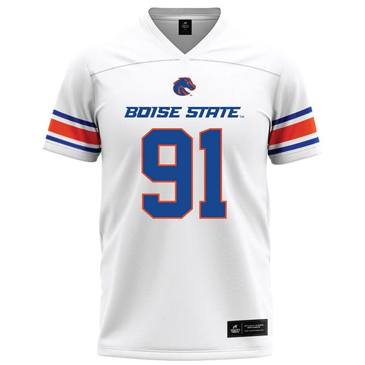 Boise State - NCAA Football : Ahmed Hassanein - Football Jersey White