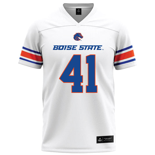 Boise State - NCAA Football : Boen Phelps - Football Jersey White