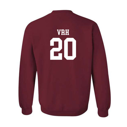 UMass - NCAA Men's Soccer : Ivan Vrh - Garnet Classic Shersey Sweatshirt
