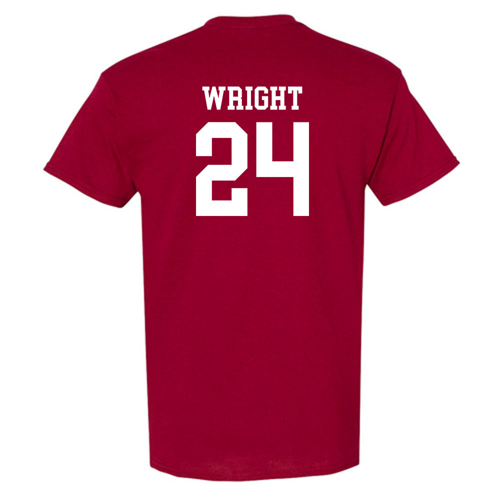 UMass - NCAA Men's Soccer : Braeden Wright - Garnet Classic Shersey Short Sleeve T-Shirt