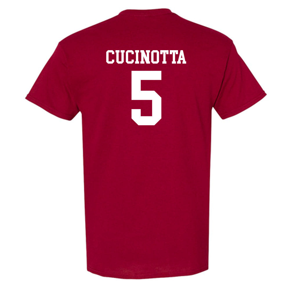 UMass - NCAA Men's Soccer : Antonio Cucinotta - Garnet Classic Shersey Short Sleeve T-Shirt