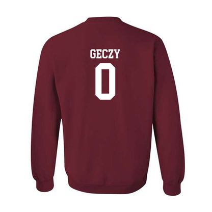 UMass - NCAA Men's Soccer : Alex Geczy - Garnet Classic Shersey Sweatshirt
