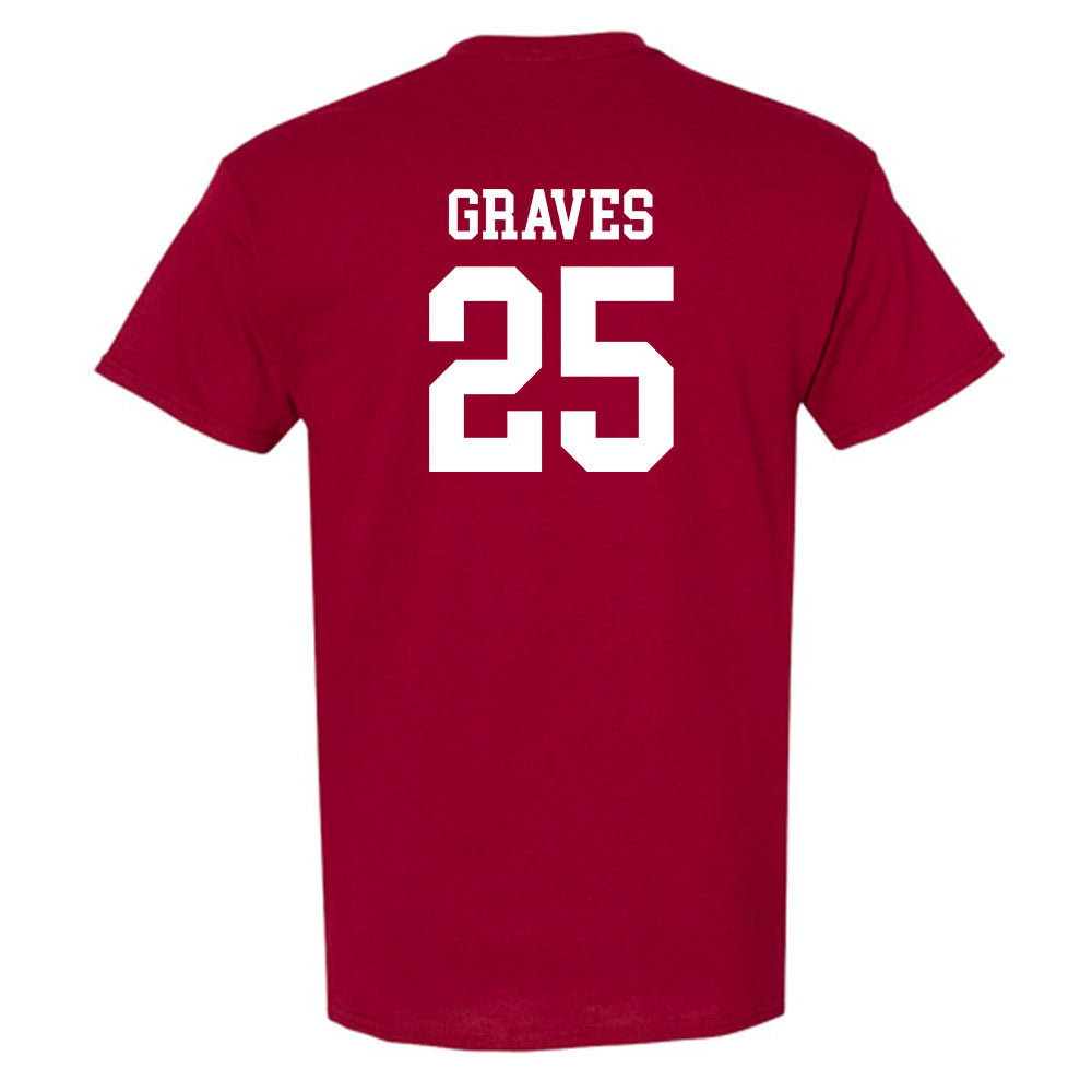UMass - NCAA Women's Soccer : Macy Graves - Garnet Classic Shersey Short Sleeve T-Shirt