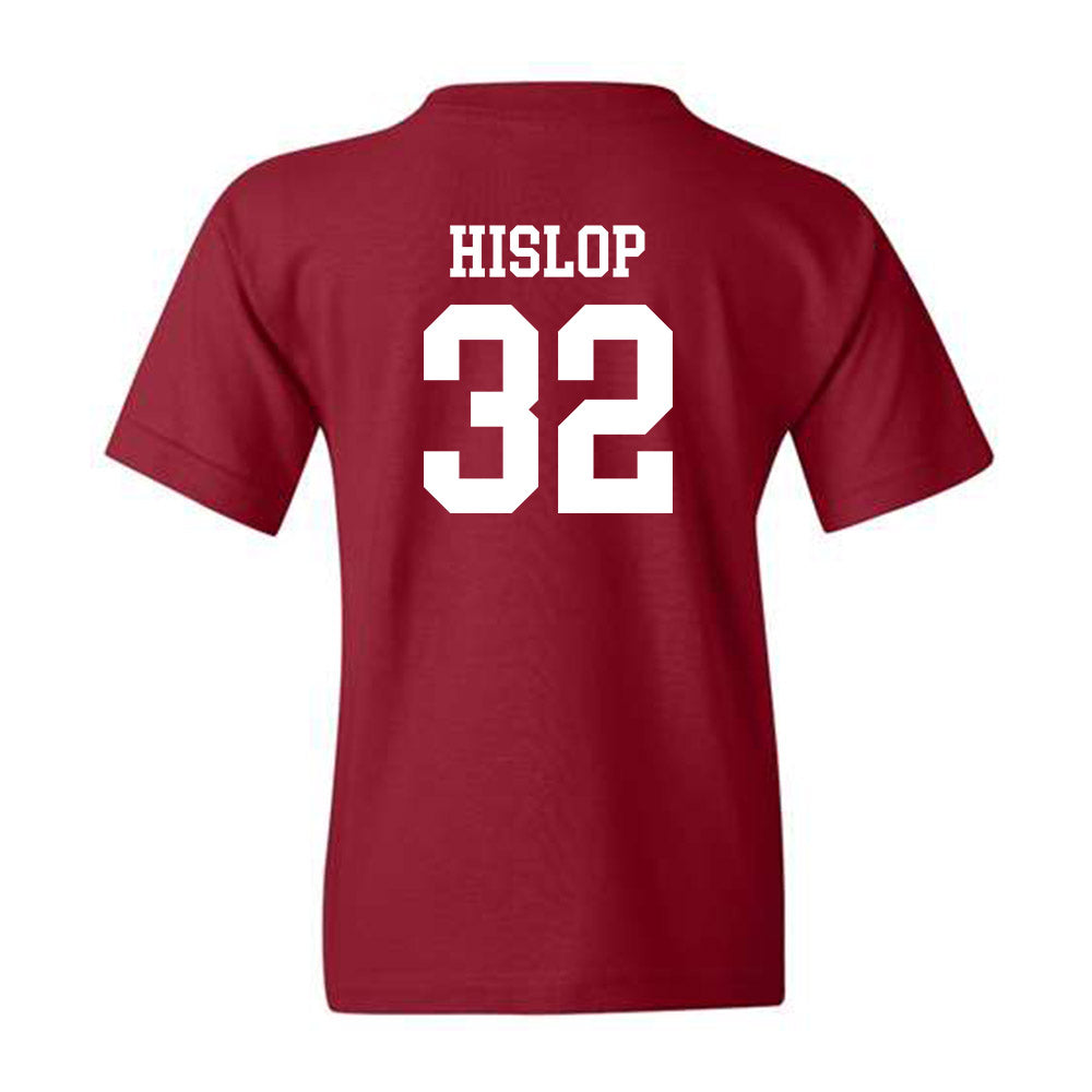 UMass - NCAA Women's Soccer : Nia Hislop - Garnet Classic Shersey Youth T-Shirt