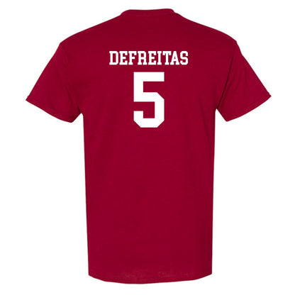 UMass - NCAA Women's Soccer : Sarah DeFreitas - Garnet Classic Shersey Short Sleeve T-Shirt