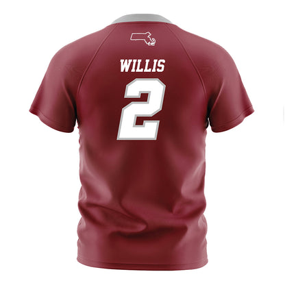 UMass - NCAA Men's Soccer : Michael Willis - Soccer Jersey