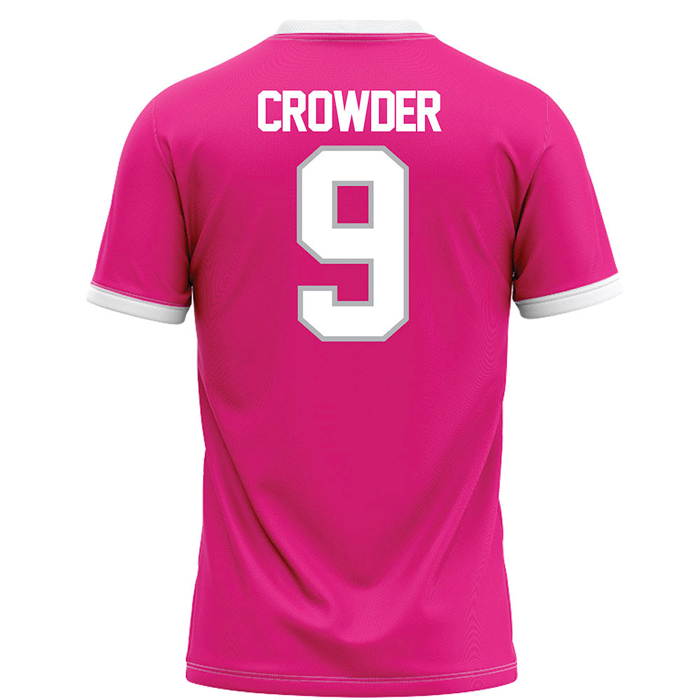 Troy - NCAA Football : William Crowder - Pink Fashion Jersey
