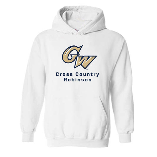 GWU - NCAA Women's Cross Country : Ashley Robinson - Hooded Sweatshirt Classic Fashion Shersey