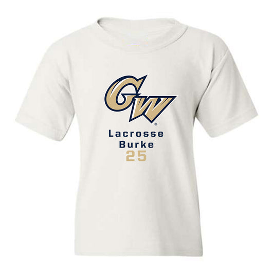 GWU - NCAA Women's Lacrosse : Gracie Burke - Youth T-Shirt Classic Fashion Shersey