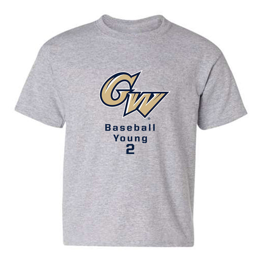 GWU - NCAA Baseball : Brett Young - Youth T-Shirt Classic Fashion Shersey