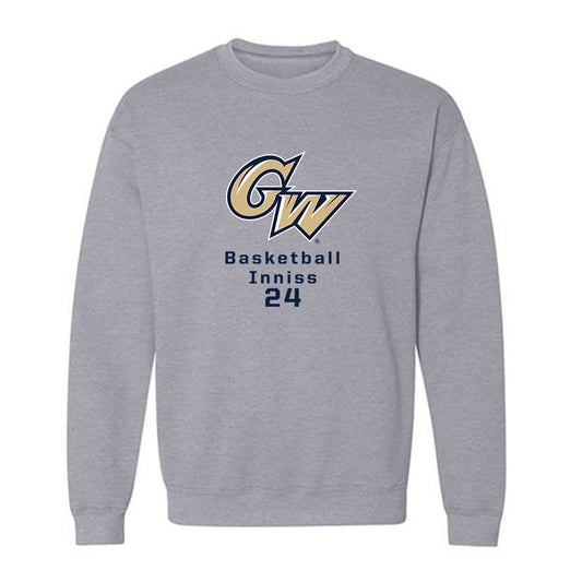 GWU - NCAA Women's Basketball : Asjah Inniss - Crewneck Sweatshirt Classic Fashion Shersey