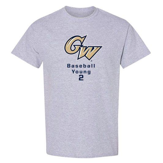 GWU - NCAA Baseball : Brett Young - T-Shirt Classic Fashion Shersey