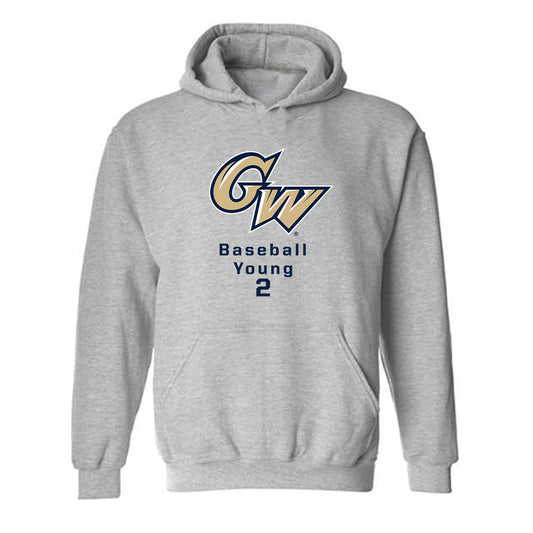 GWU - NCAA Baseball : Brett Young - Hooded Sweatshirt Classic Fashion Shersey