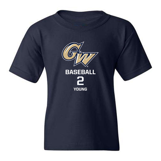GWU - NCAA Baseball : Brett Young - Youth T-Shirt Classic Fashion Shersey