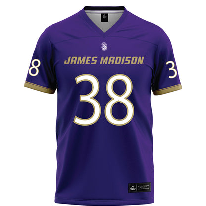 JMU - NCAA Football : Stephen Hollander - Football Jersey