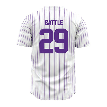 North Alabama - NCAA Baseball : Justin Battle - Baseball Jersey
