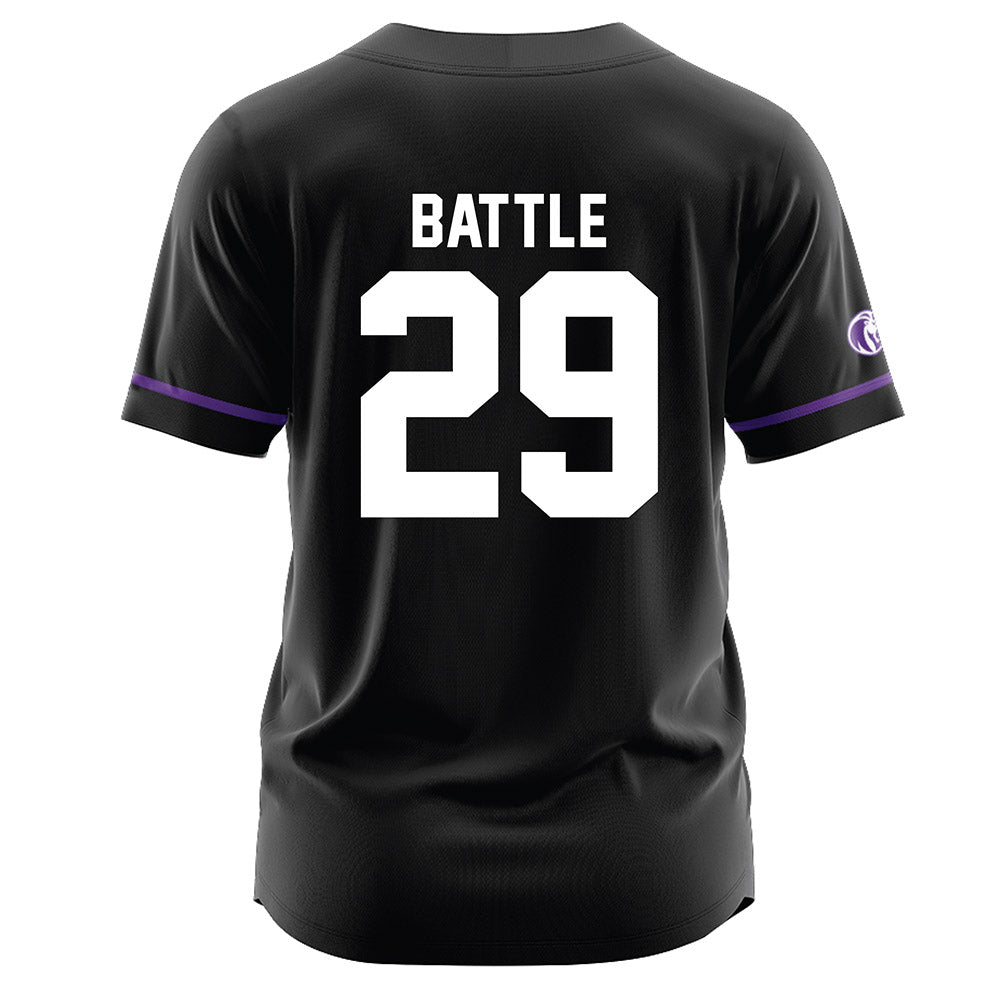 North Alabama - NCAA Baseball : Justin Battle - Baseball Jersey