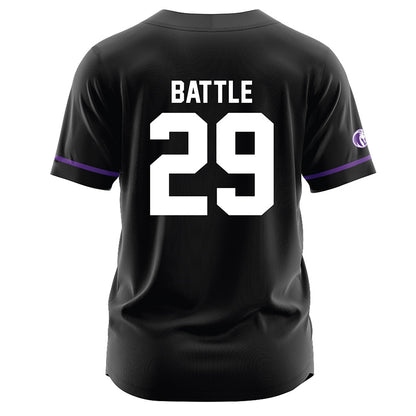 North Alabama - NCAA Baseball : Justin Battle - Baseball Jersey