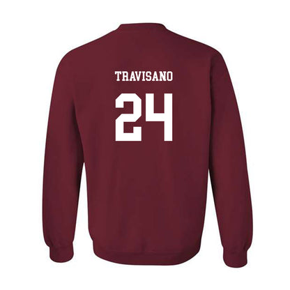 UMass - NCAA Baseball : Matt Travisano - Crewneck Sweatshirt Classic Fashion Shersey