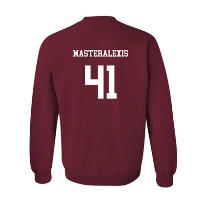 UMass - NCAA Baseball : Justin Masteralexis - Crewneck Sweatshirt Classic Fashion Shersey