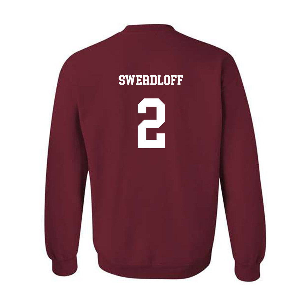 UMass - NCAA Baseball : Jake Swerdloff - Crewneck Sweatshirt Classic Fashion Shersey