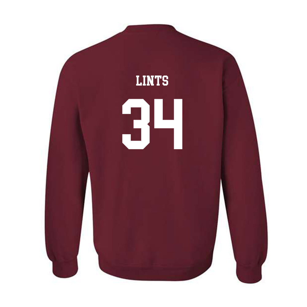 UMass - NCAA Baseball : Renn Lints - Crewneck Sweatshirt Classic Fashion Shersey
