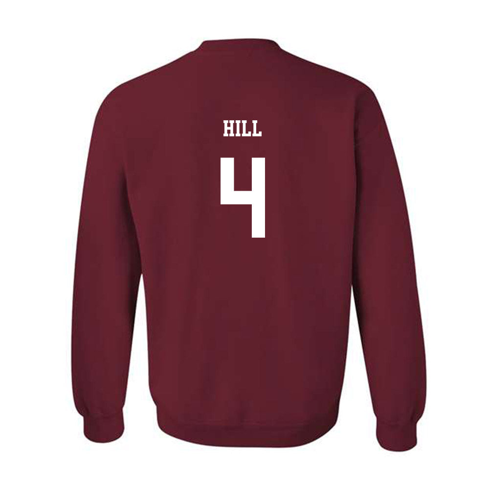 UMass - NCAA Baseball : Sam Hill - Crewneck Sweatshirt Classic Fashion Shersey
