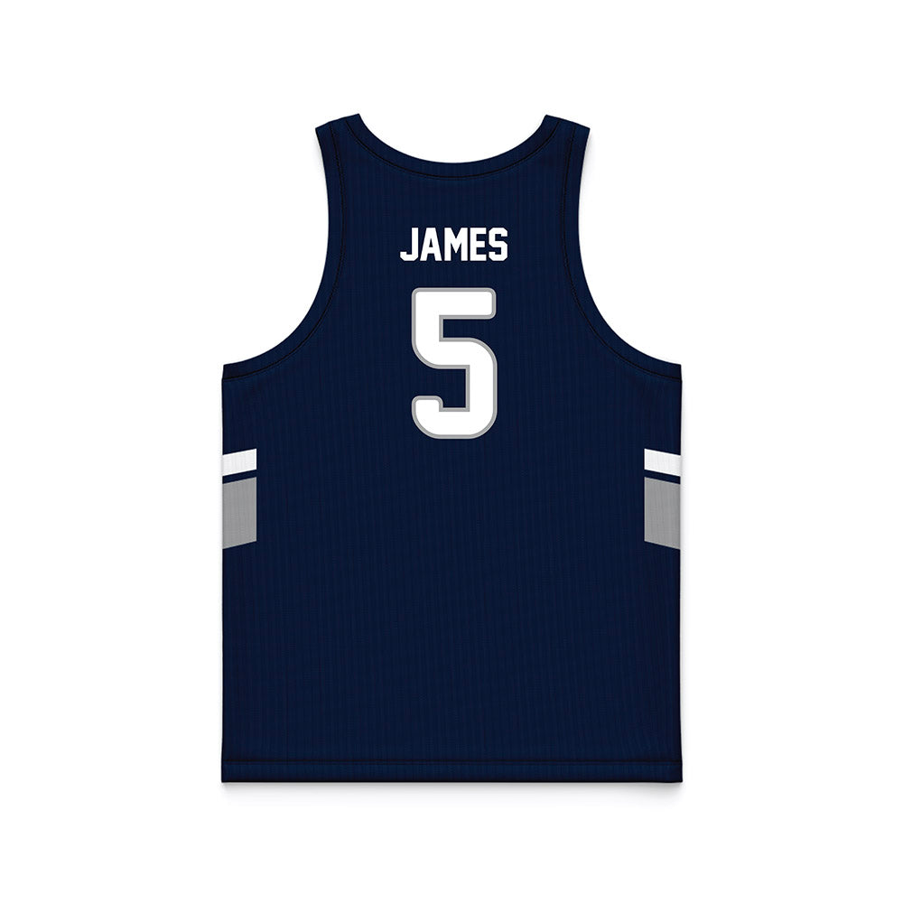 UNF - NCAA Men's Basketball : Dorian James - Basketball Jersey