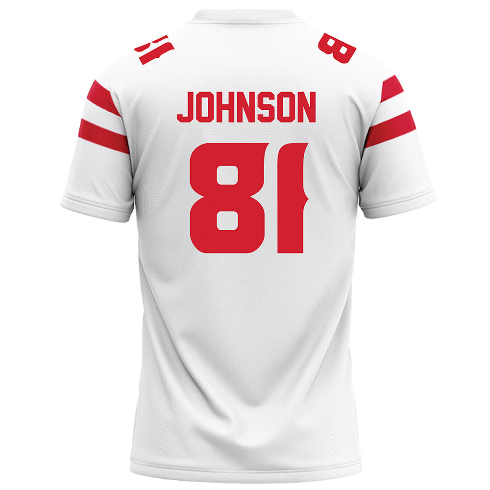 Louisiana - NCAA Football : Jaydon Johnson - White Football Jersey