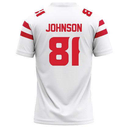 Louisiana - NCAA Football : Jaydon Johnson - White Football Jersey